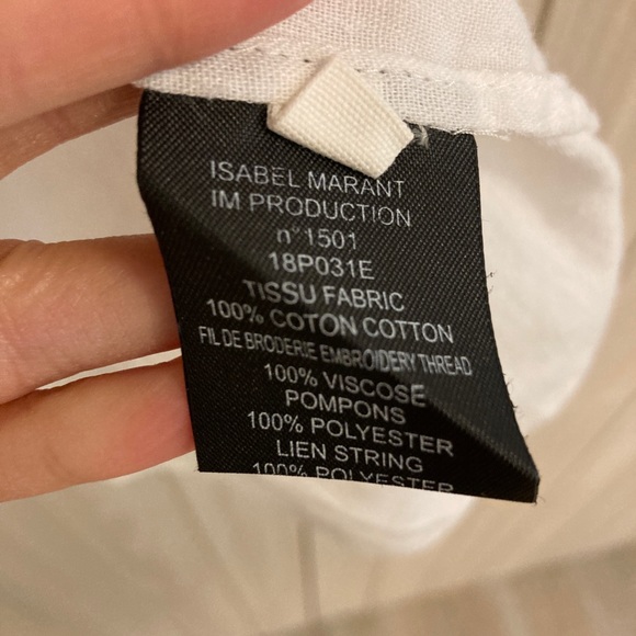 Isabel Marant Etoile Sleeveless Embroidered Top - Picture 6 of 7